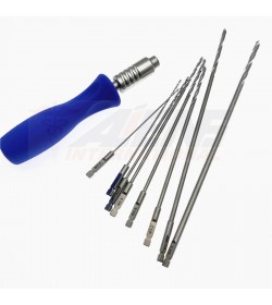 High Quality ao quick coupling orthopedic surgical Medical Bone Drill Bits 